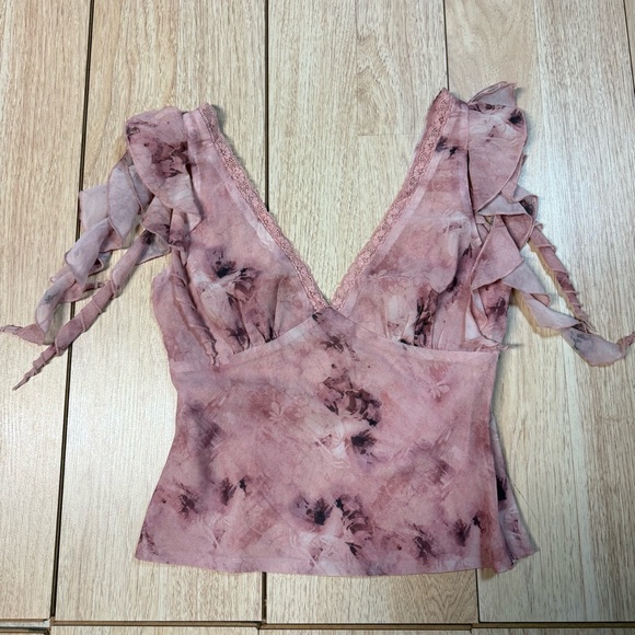 Princess Polly Miztry Ruffle Top - Picture 3 of 8